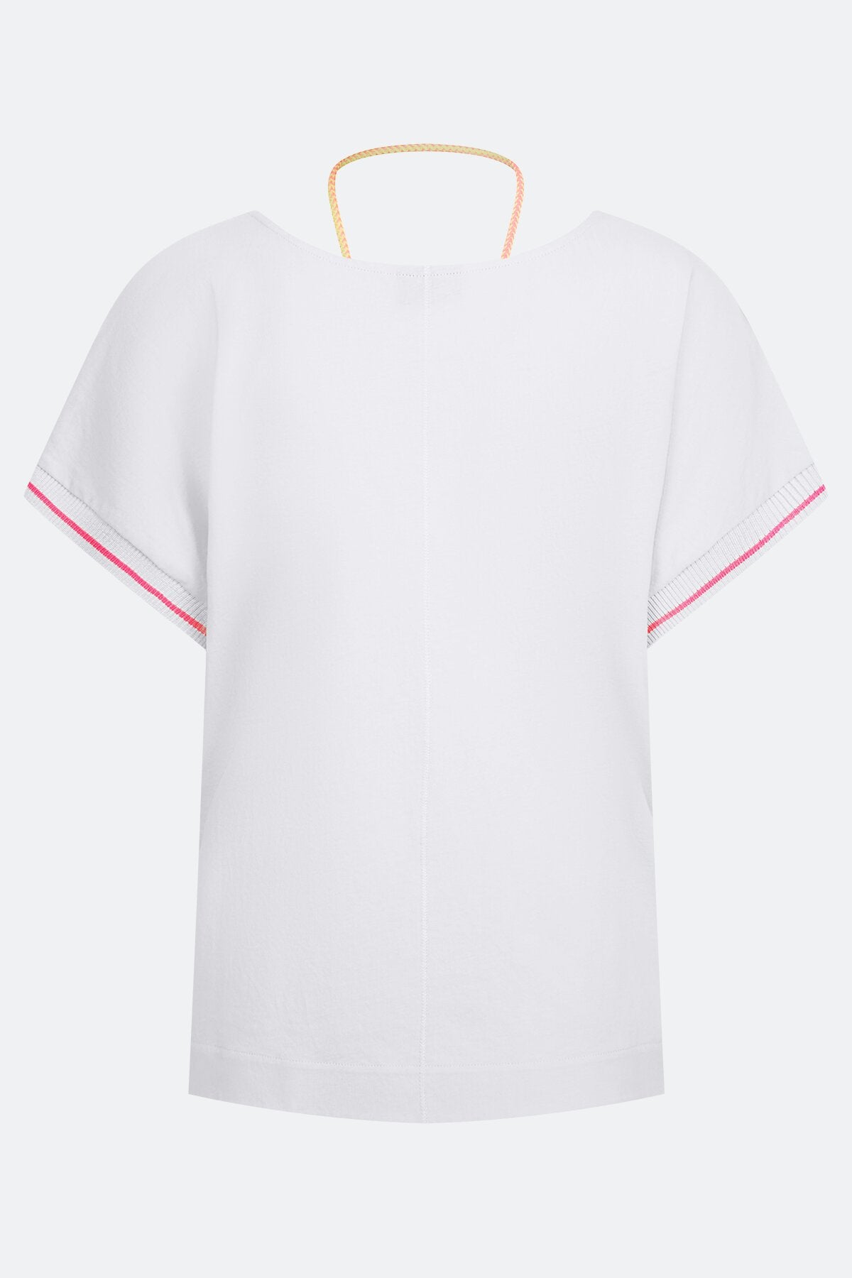 T-Shirt with Contrasting Cord