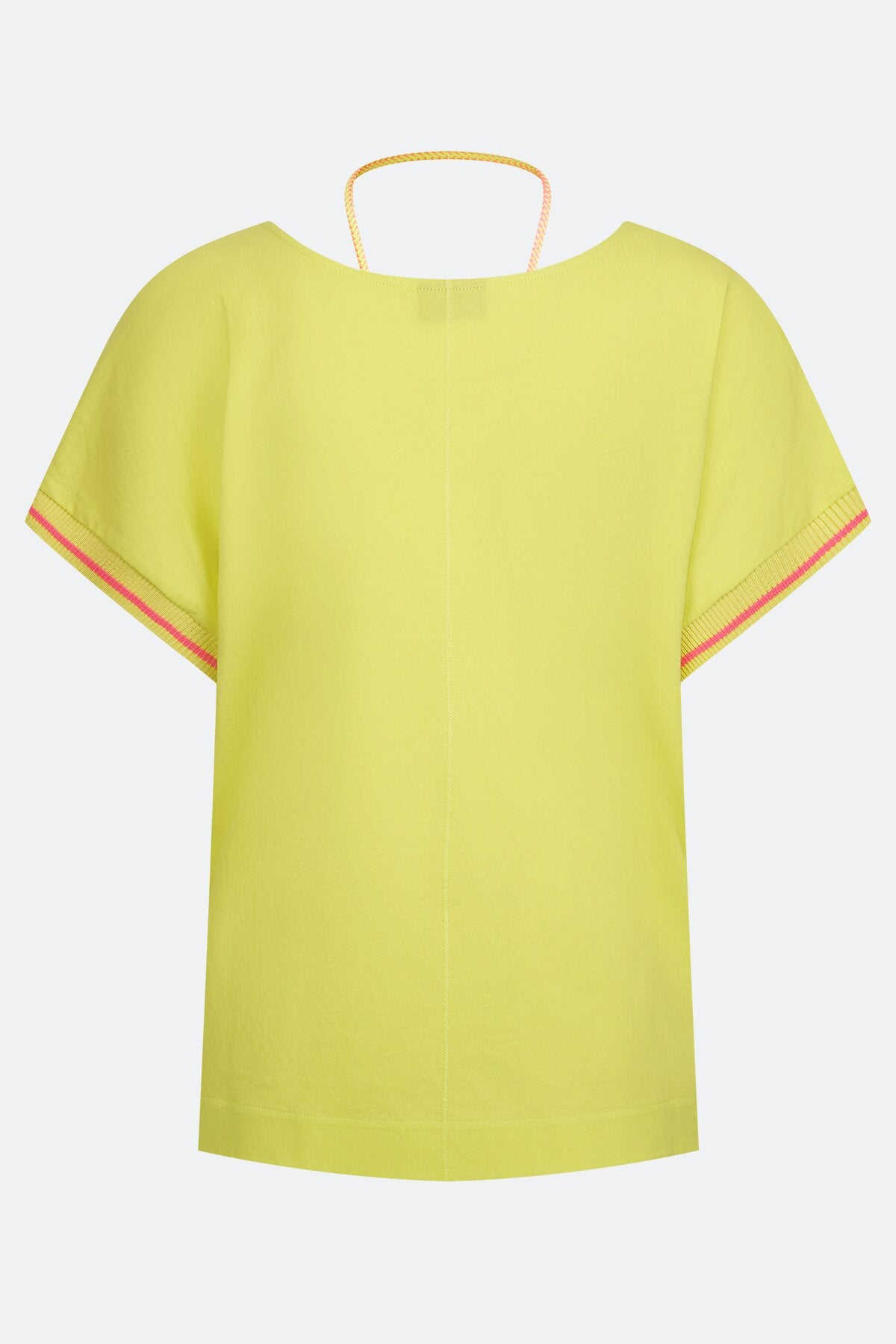 T-Shirt with Contrasting Cord