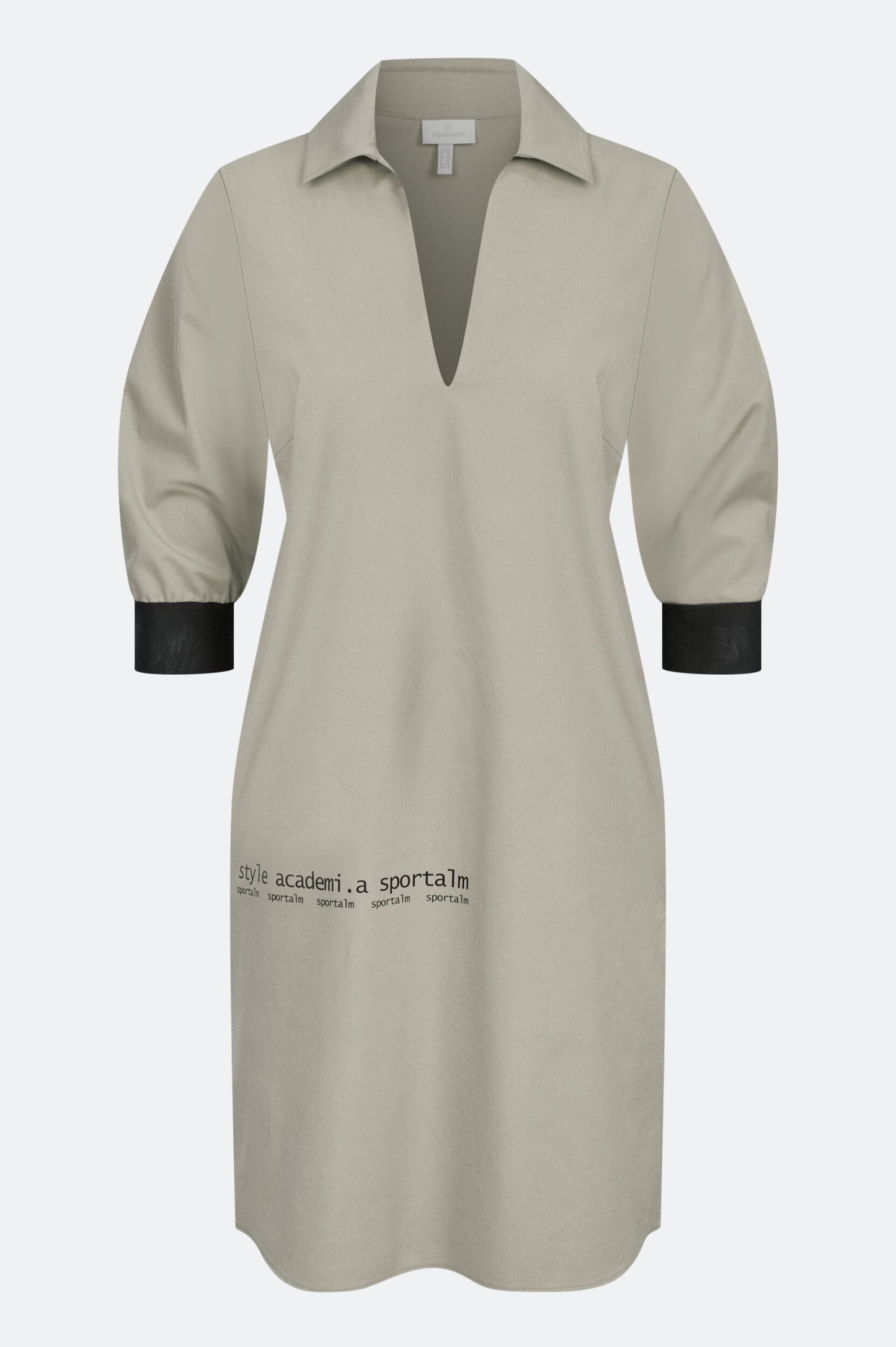 V-Neck Shirt Dress