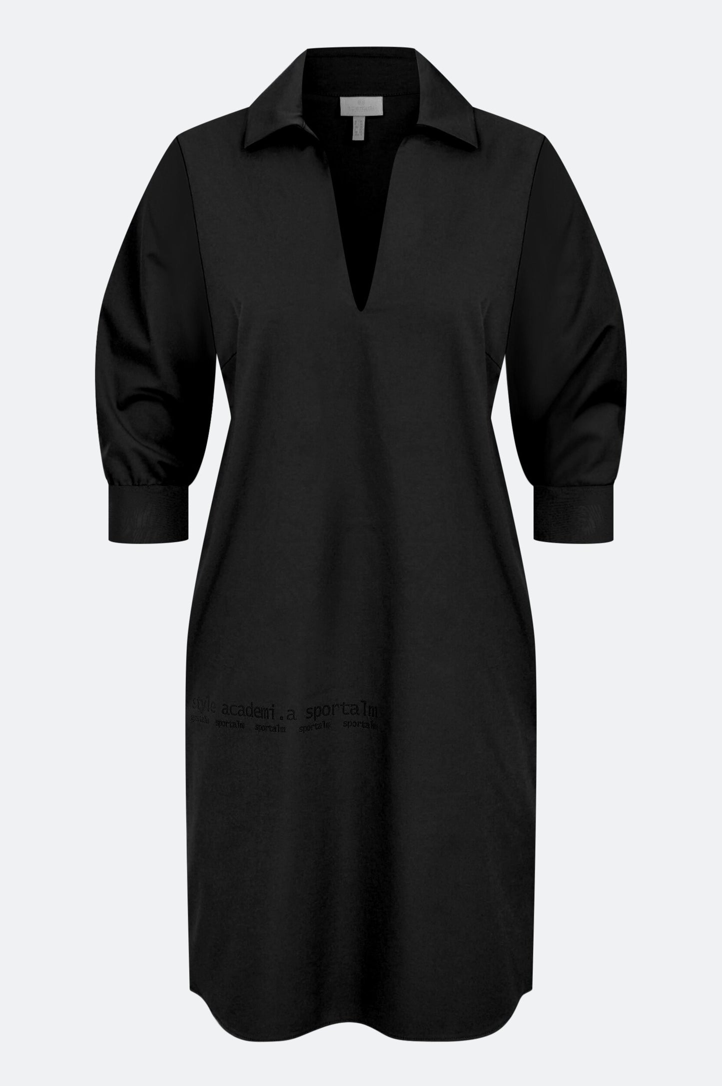 V-Neck Shirt Dress