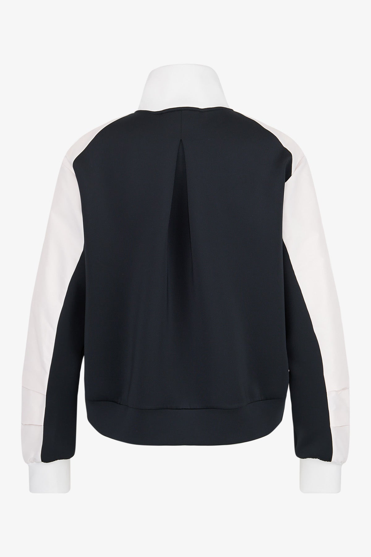 Sweat Jacket with Stand-up Collar