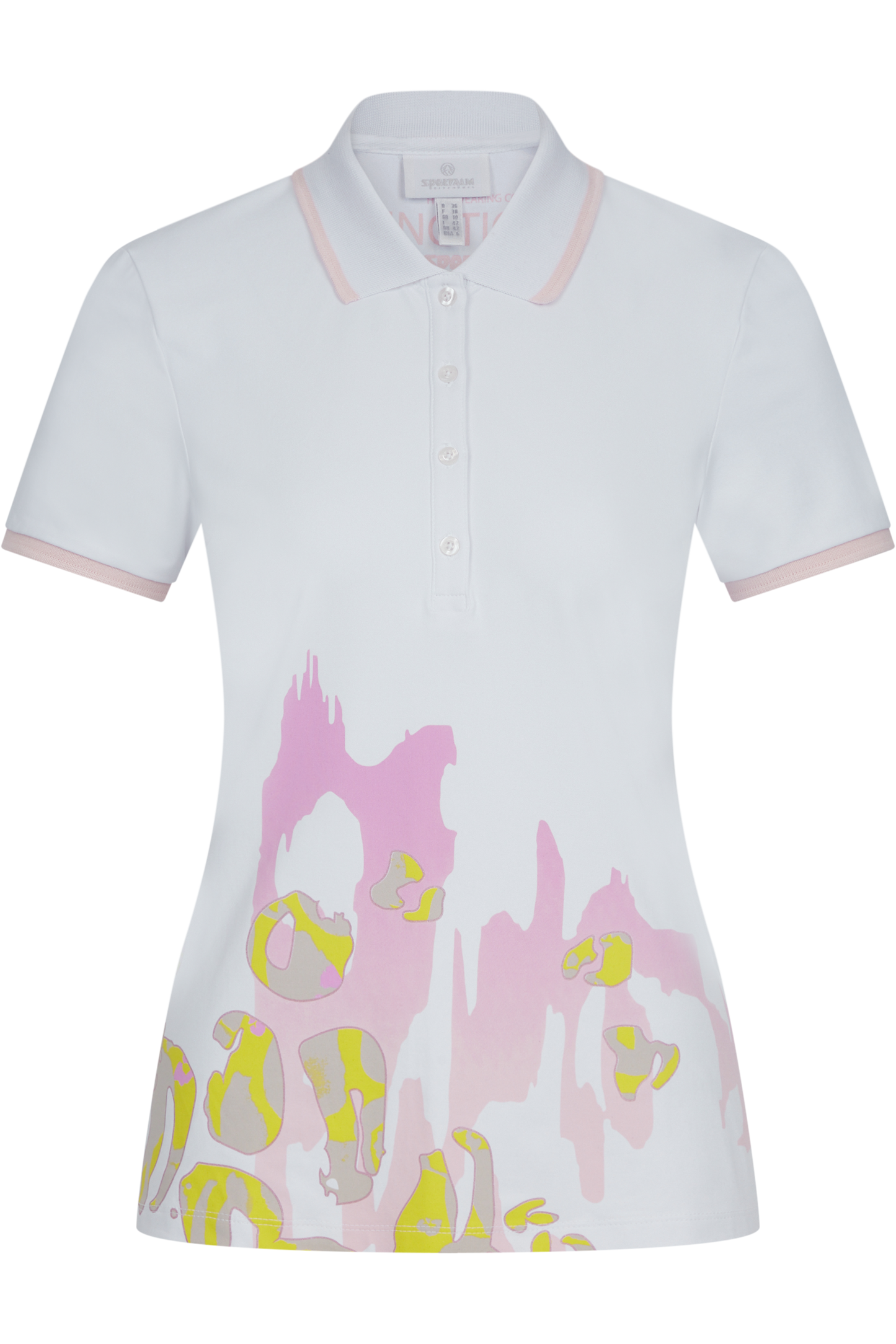 Polo Shirt with Leo Print