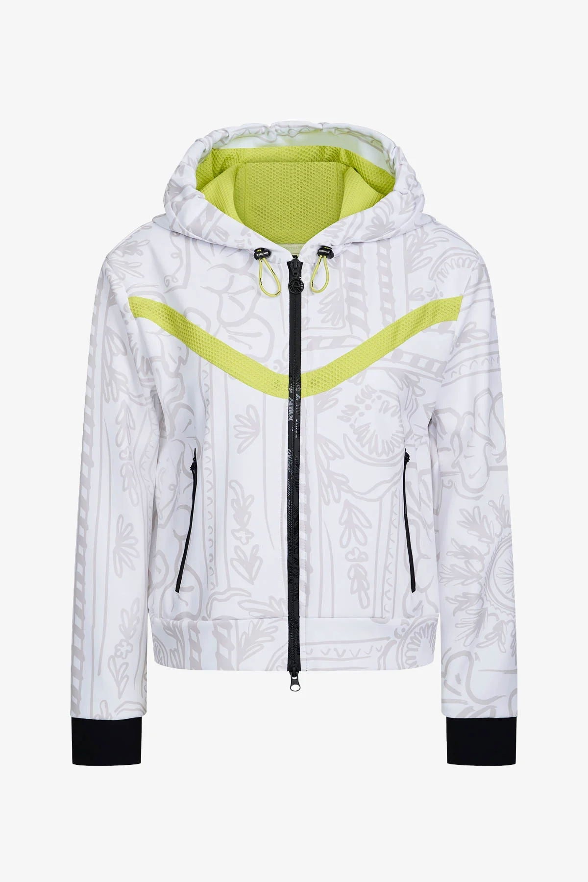 Sporty Hooded Jacket